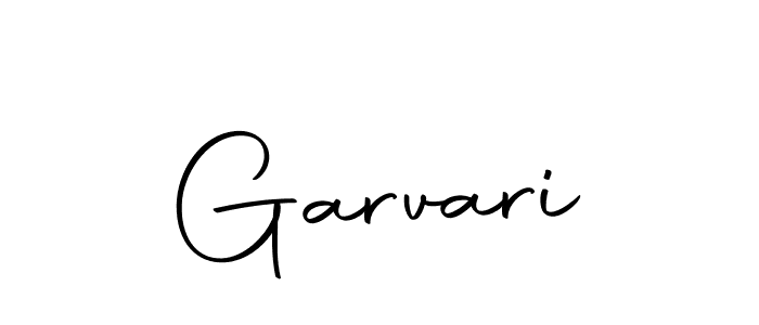 Use a signature maker to create a handwritten signature online. With this signature software, you can design (Autography-DOLnW) your own signature for name Garvari. Garvari signature style 10 images and pictures png