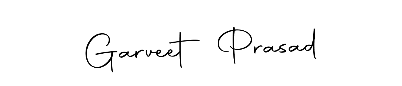 Use a signature maker to create a handwritten signature online. With this signature software, you can design (Autography-DOLnW) your own signature for name Garveet Prasad. Garveet Prasad signature style 10 images and pictures png