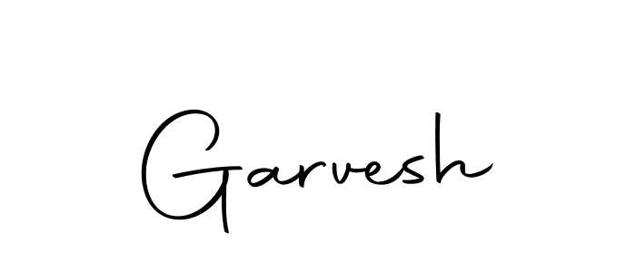 Make a beautiful signature design for name Garvesh. Use this online signature maker to create a handwritten signature for free. Garvesh signature style 10 images and pictures png