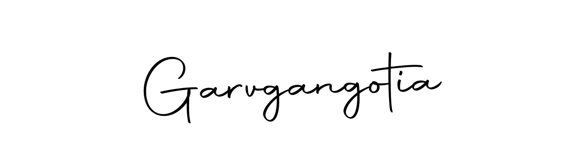How to make Garvgangotia name signature. Use Autography-DOLnW style for creating short signs online. This is the latest handwritten sign. Garvgangotia signature style 10 images and pictures png