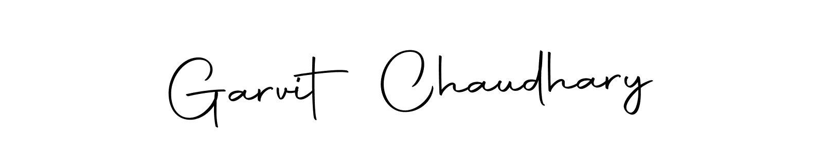 Make a beautiful signature design for name Garvit Chaudhary. With this signature (Autography-DOLnW) style, you can create a handwritten signature for free. Garvit Chaudhary signature style 10 images and pictures png