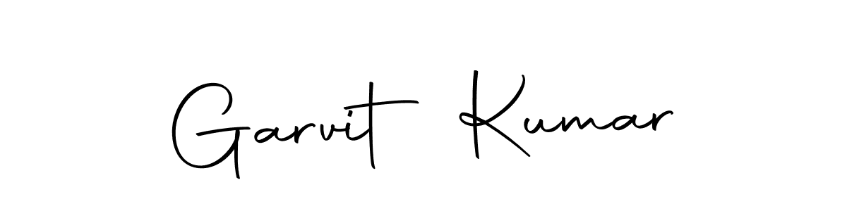 Make a beautiful signature design for name Garvit Kumar. Use this online signature maker to create a handwritten signature for free. Garvit Kumar signature style 10 images and pictures png