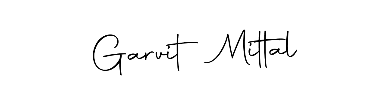 if you are searching for the best signature style for your name Garvit Mittal. so please give up your signature search. here we have designed multiple signature styles  using Autography-DOLnW. Garvit Mittal signature style 10 images and pictures png