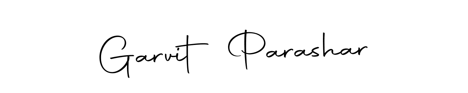 Also we have Garvit Parashar name is the best signature style. Create professional handwritten signature collection using Autography-DOLnW autograph style. Garvit Parashar signature style 10 images and pictures png