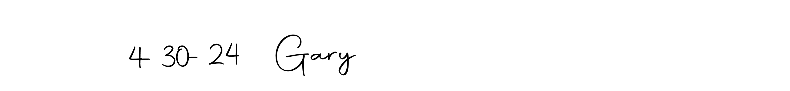 Make a short Gary               4-30-24 signature style. Manage your documents anywhere anytime using Autography-DOLnW. Create and add eSignatures, submit forms, share and send files easily. Gary               4-30-24 signature style 10 images and pictures png