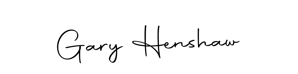 You should practise on your own different ways (Autography-DOLnW) to write your name (Gary Henshaw) in signature. don't let someone else do it for you. Gary Henshaw signature style 10 images and pictures png