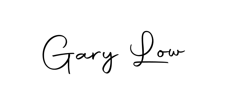 Gary Low stylish signature style. Best Handwritten Sign (Autography-DOLnW) for my name. Handwritten Signature Collection Ideas for my name Gary Low. Gary Low signature style 10 images and pictures png