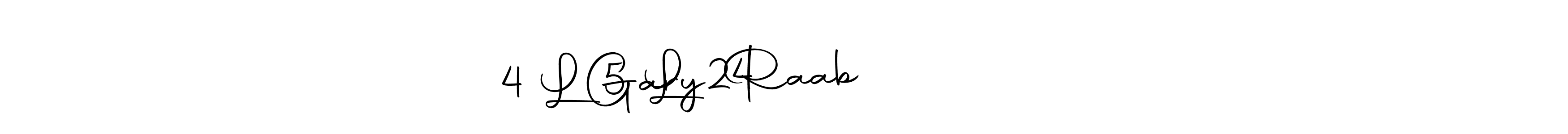 How to make Gary Raab                4 L 5 L 24 signature? Autography-DOLnW is a professional autograph style. Create handwritten signature for Gary Raab                4 L 5 L 24 name. Gary Raab                4 L 5 L 24 signature style 10 images and pictures png