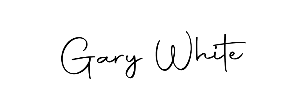 Design your own signature with our free online signature maker. With this signature software, you can create a handwritten (Autography-DOLnW) signature for name Gary White. Gary White signature style 10 images and pictures png