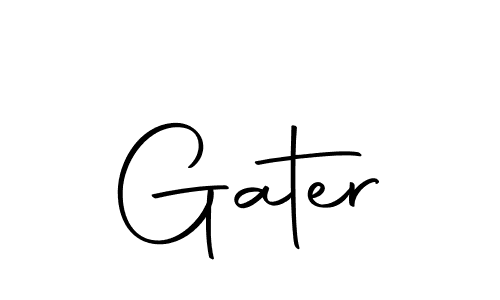 Similarly Autography-DOLnW is the best handwritten signature design. Signature creator online .You can use it as an online autograph creator for name Gater. Gater signature style 10 images and pictures png