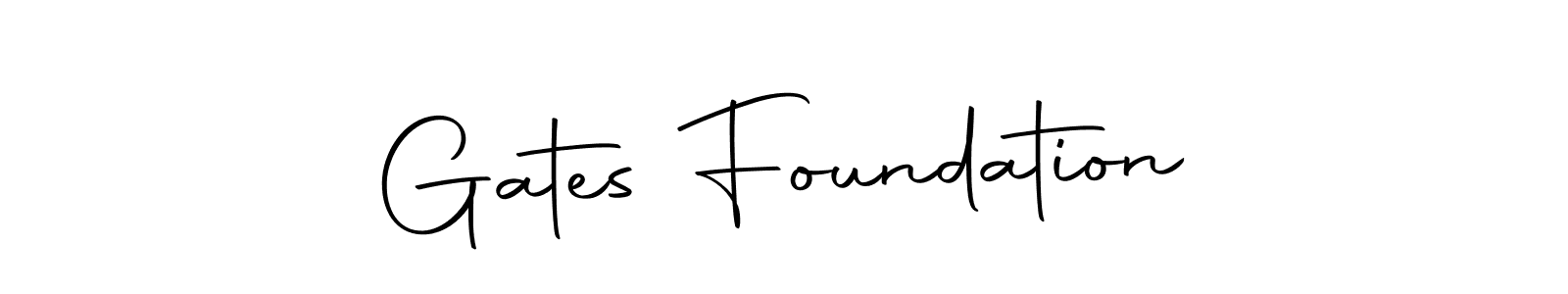 Also we have Gates Foundation name is the best signature style. Create professional handwritten signature collection using Autography-DOLnW autograph style. Gates Foundation signature style 10 images and pictures png