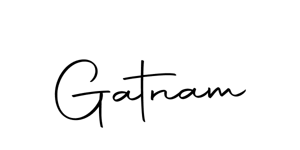 Similarly Autography-DOLnW is the best handwritten signature design. Signature creator online .You can use it as an online autograph creator for name Gatnam. Gatnam signature style 10 images and pictures png