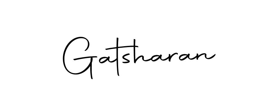 The best way (Autography-DOLnW) to make a short signature is to pick only two or three words in your name. The name Gatsharan include a total of six letters. For converting this name. Gatsharan signature style 10 images and pictures png