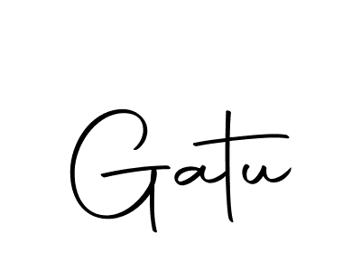 You can use this online signature creator to create a handwritten signature for the name Gatu. This is the best online autograph maker. Gatu signature style 10 images and pictures png