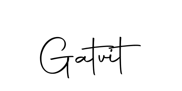 Make a beautiful signature design for name Gatvit. Use this online signature maker to create a handwritten signature for free. Gatvit signature style 10 images and pictures png