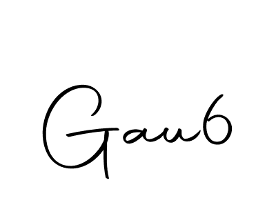 You should practise on your own different ways (Autography-DOLnW) to write your name (Gau6) in signature. don't let someone else do it for you. Gau6 signature style 10 images and pictures png