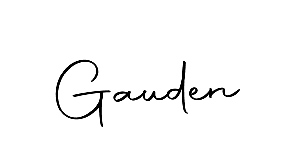 Best and Professional Signature Style for Gauden. Autography-DOLnW Best Signature Style Collection. Gauden signature style 10 images and pictures png