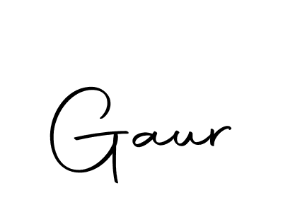 Make a beautiful signature design for name Gaur. Use this online signature maker to create a handwritten signature for free. Gaur signature style 10 images and pictures png