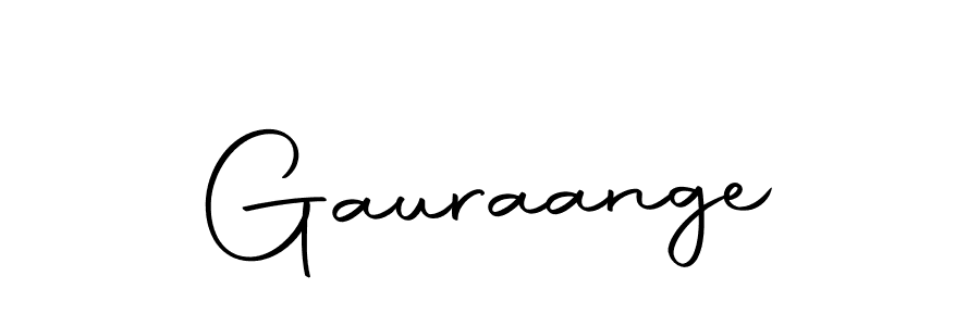How to make Gauraange signature? Autography-DOLnW is a professional autograph style. Create handwritten signature for Gauraange name. Gauraange signature style 10 images and pictures png