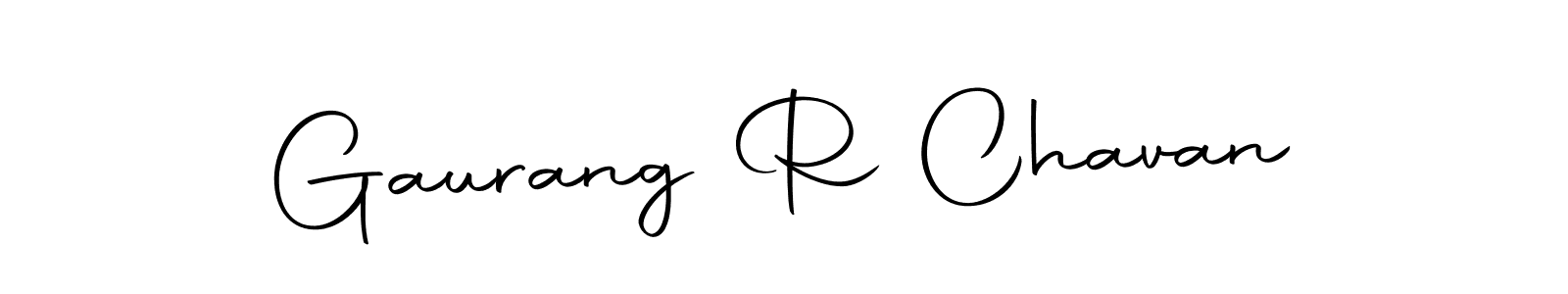 Use a signature maker to create a handwritten signature online. With this signature software, you can design (Autography-DOLnW) your own signature for name Gaurang R Chavan. Gaurang R Chavan signature style 10 images and pictures png