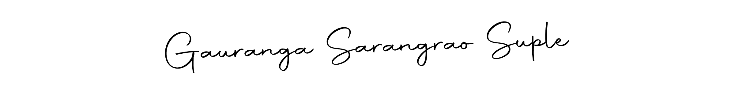 How to make Gauranga Sarangrao Suple signature? Autography-DOLnW is a professional autograph style. Create handwritten signature for Gauranga Sarangrao Suple name. Gauranga Sarangrao Suple signature style 10 images and pictures png