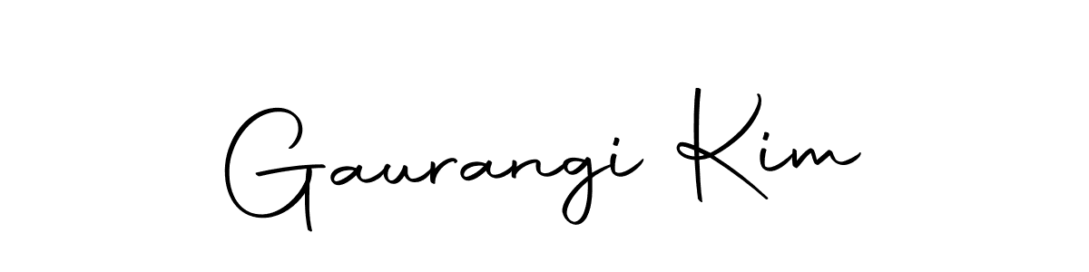 Make a short Gaurangi Kim signature style. Manage your documents anywhere anytime using Autography-DOLnW. Create and add eSignatures, submit forms, share and send files easily. Gaurangi Kim signature style 10 images and pictures png