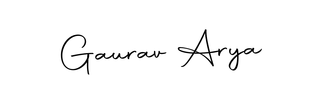 The best way (Autography-DOLnW) to make a short signature is to pick only two or three words in your name. The name Gaurav Arya include a total of six letters. For converting this name. Gaurav Arya signature style 10 images and pictures png