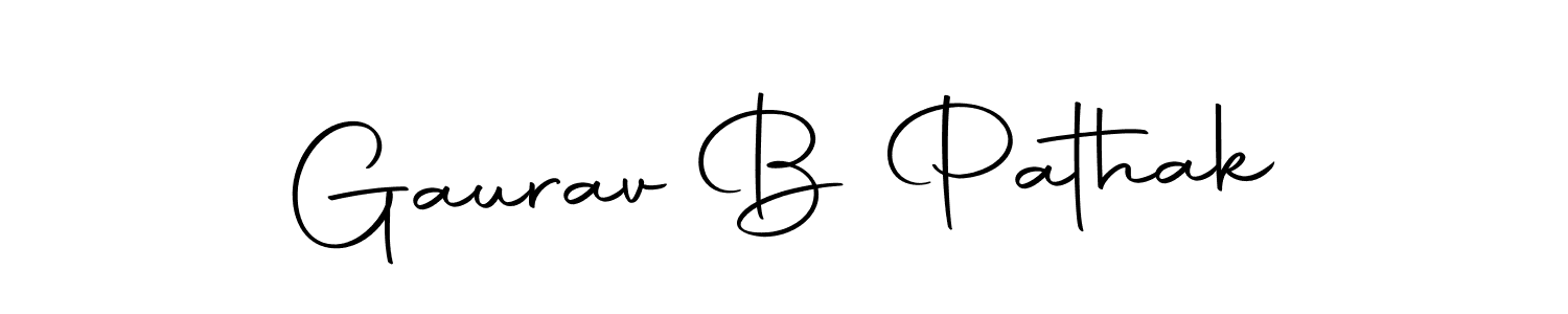 You should practise on your own different ways (Autography-DOLnW) to write your name (Gaurav B Pathak) in signature. don't let someone else do it for you. Gaurav B Pathak signature style 10 images and pictures png