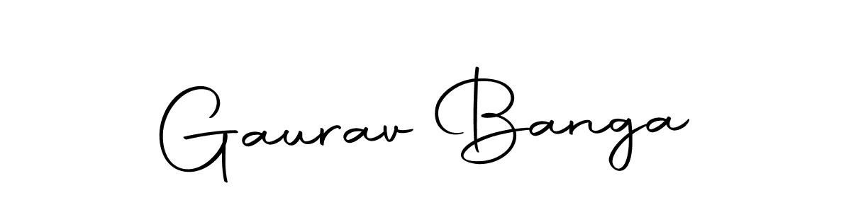 Similarly Autography-DOLnW is the best handwritten signature design. Signature creator online .You can use it as an online autograph creator for name Gaurav Banga. Gaurav Banga signature style 10 images and pictures png