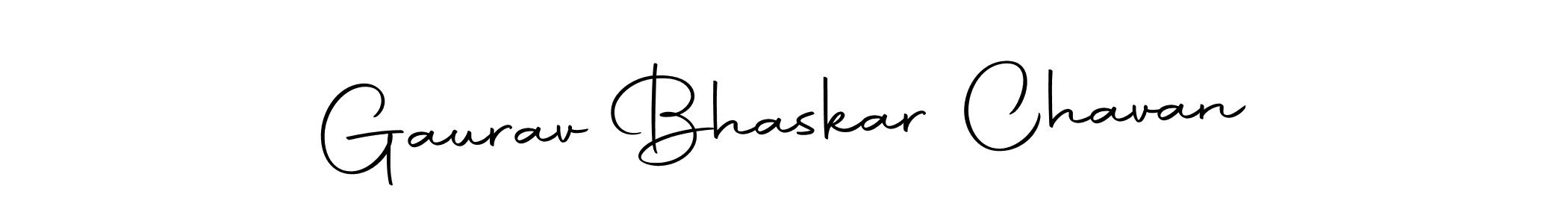 Make a beautiful signature design for name Gaurav Bhaskar Chavan. With this signature (Autography-DOLnW) style, you can create a handwritten signature for free. Gaurav Bhaskar Chavan signature style 10 images and pictures png