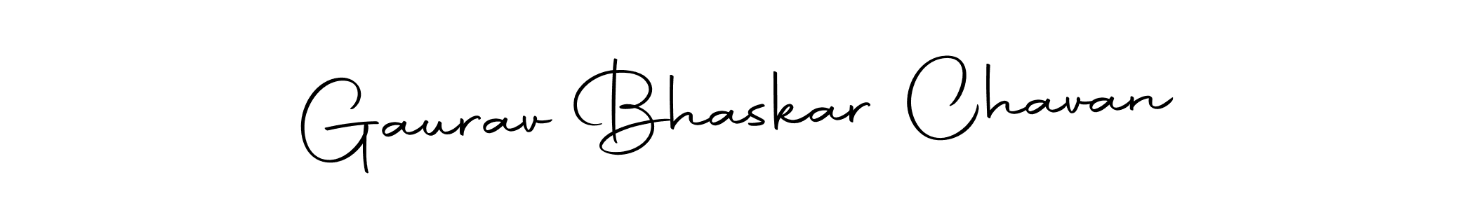 Make a beautiful signature design for name Gaurav Bhaskar Chavan. With this signature (Autography-DOLnW) style, you can create a handwritten signature for free. Gaurav Bhaskar Chavan signature style 10 images and pictures png