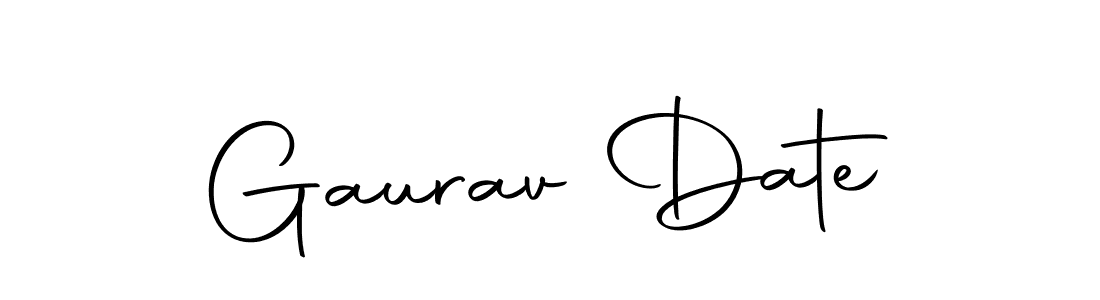 Similarly Autography-DOLnW is the best handwritten signature design. Signature creator online .You can use it as an online autograph creator for name Gaurav Date. Gaurav Date signature style 10 images and pictures png