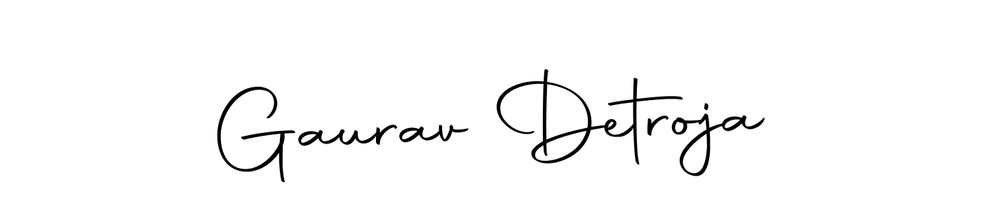 The best way (Autography-DOLnW) to make a short signature is to pick only two or three words in your name. The name Gaurav Detroja include a total of six letters. For converting this name. Gaurav Detroja signature style 10 images and pictures png
