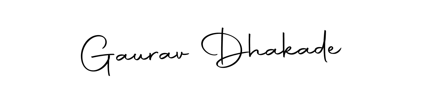 Autography-DOLnW is a professional signature style that is perfect for those who want to add a touch of class to their signature. It is also a great choice for those who want to make their signature more unique. Get Gaurav Dhakade name to fancy signature for free. Gaurav Dhakade signature style 10 images and pictures png