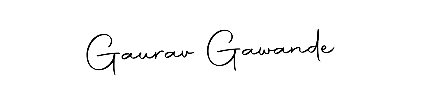 You should practise on your own different ways (Autography-DOLnW) to write your name (Gaurav Gawande) in signature. don't let someone else do it for you. Gaurav Gawande signature style 10 images and pictures png