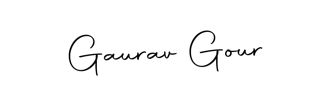 Create a beautiful signature design for name Gaurav Gour. With this signature (Autography-DOLnW) fonts, you can make a handwritten signature for free. Gaurav Gour signature style 10 images and pictures png