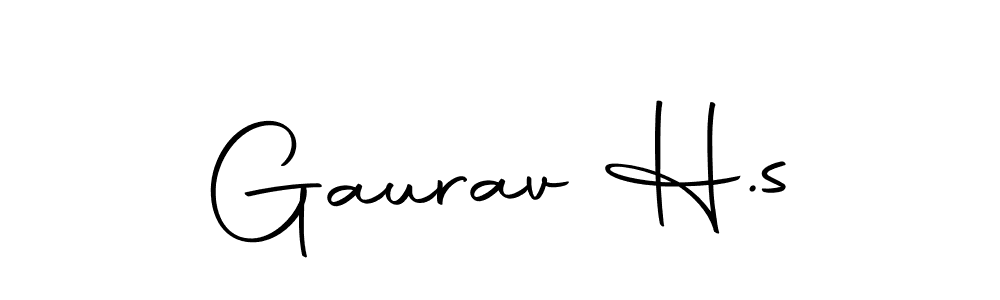 Once you've used our free online signature maker to create your best signature Autography-DOLnW style, it's time to enjoy all of the benefits that Gaurav H.s name signing documents. Gaurav H.s signature style 10 images and pictures png