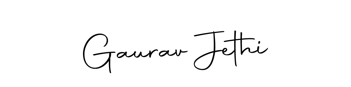It looks lik you need a new signature style for name Gaurav Jethi. Design unique handwritten (Autography-DOLnW) signature with our free signature maker in just a few clicks. Gaurav Jethi signature style 10 images and pictures png
