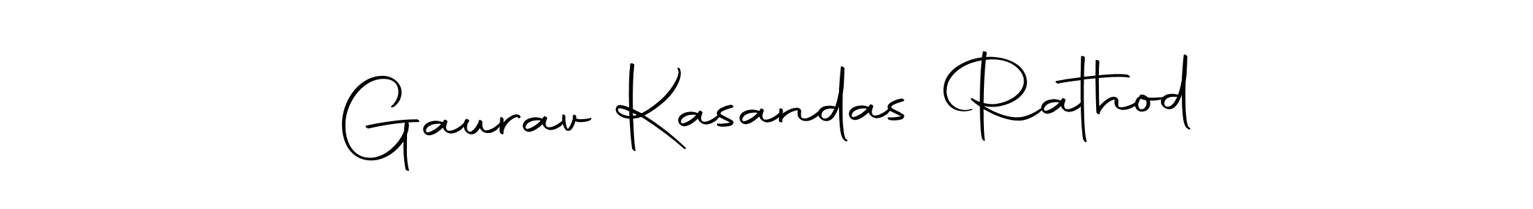 This is the best signature style for the Gaurav Kasandas Rathod name. Also you like these signature font (Autography-DOLnW). Mix name signature. Gaurav Kasandas Rathod signature style 10 images and pictures png