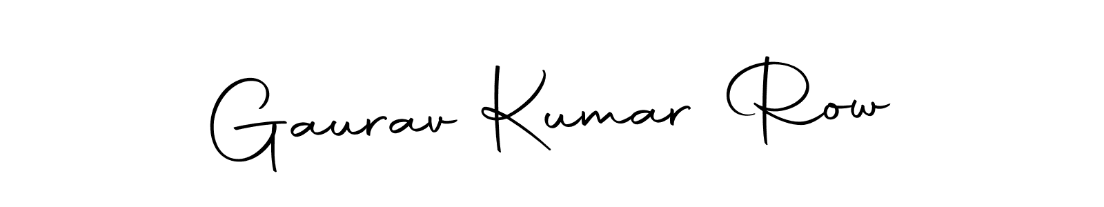 Gaurav Kumar Row stylish signature style. Best Handwritten Sign (Autography-DOLnW) for my name. Handwritten Signature Collection Ideas for my name Gaurav Kumar Row. Gaurav Kumar Row signature style 10 images and pictures png
