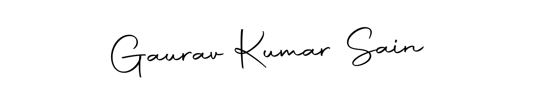 Also we have Gaurav Kumar Sain name is the best signature style. Create professional handwritten signature collection using Autography-DOLnW autograph style. Gaurav Kumar Sain signature style 10 images and pictures png