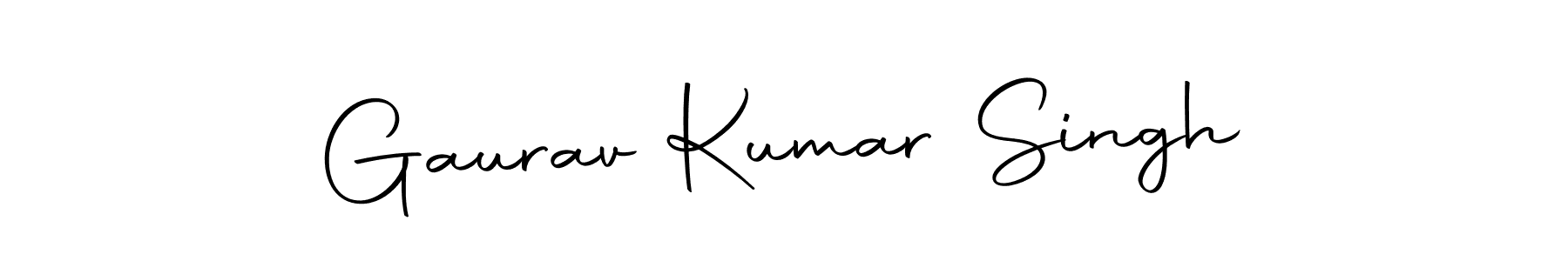 Design your own signature with our free online signature maker. With this signature software, you can create a handwritten (Autography-DOLnW) signature for name Gaurav Kumar Singh. Gaurav Kumar Singh signature style 10 images and pictures png