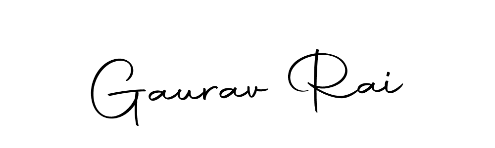 Use a signature maker to create a handwritten signature online. With this signature software, you can design (Autography-DOLnW) your own signature for name Gaurav Rai. Gaurav Rai signature style 10 images and pictures png