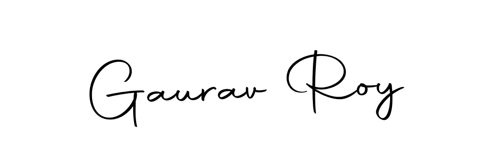 Autography-DOLnW is a professional signature style that is perfect for those who want to add a touch of class to their signature. It is also a great choice for those who want to make their signature more unique. Get Gaurav Roy name to fancy signature for free. Gaurav Roy signature style 10 images and pictures png