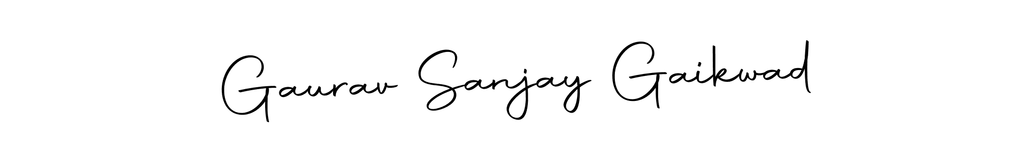 How to make Gaurav Sanjay Gaikwad signature? Autography-DOLnW is a professional autograph style. Create handwritten signature for Gaurav Sanjay Gaikwad name. Gaurav Sanjay Gaikwad signature style 10 images and pictures png