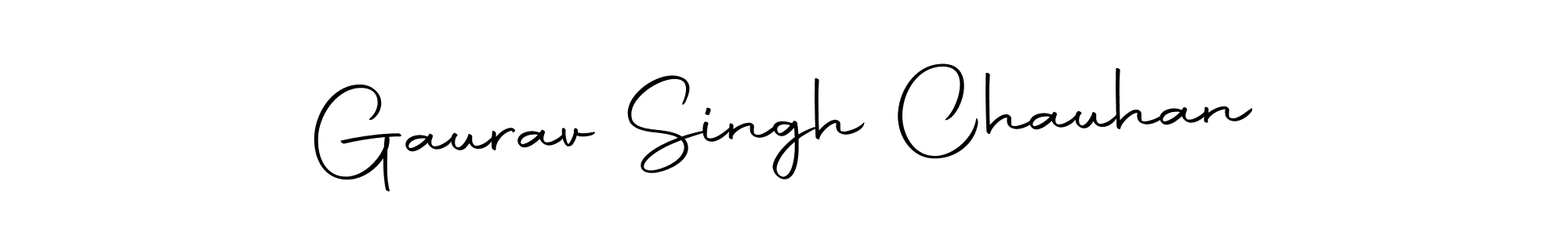 Use a signature maker to create a handwritten signature online. With this signature software, you can design (Autography-DOLnW) your own signature for name Gaurav Singh Chauhan. Gaurav Singh Chauhan signature style 10 images and pictures png