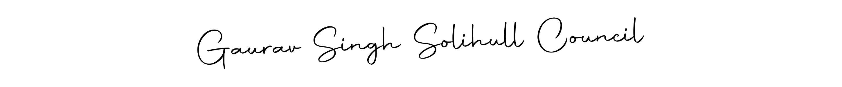 Use a signature maker to create a handwritten signature online. With this signature software, you can design (Autography-DOLnW) your own signature for name Gaurav Singh Solihull Council. Gaurav Singh Solihull Council signature style 10 images and pictures png