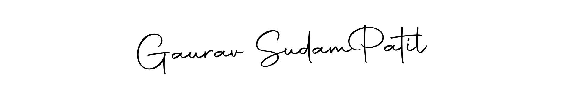 Autography-DOLnW is a professional signature style that is perfect for those who want to add a touch of class to their signature. It is also a great choice for those who want to make their signature more unique. Get Gaurav Sudam  Patil name to fancy signature for free. Gaurav Sudam  Patil signature style 10 images and pictures png