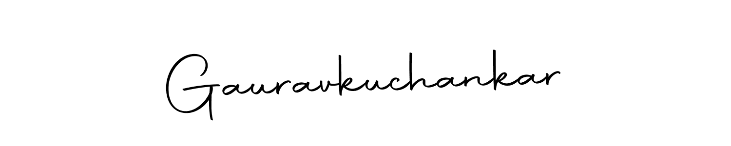 Design your own signature with our free online signature maker. With this signature software, you can create a handwritten (Autography-DOLnW) signature for name Gauravkuchankar. Gauravkuchankar signature style 10 images and pictures png