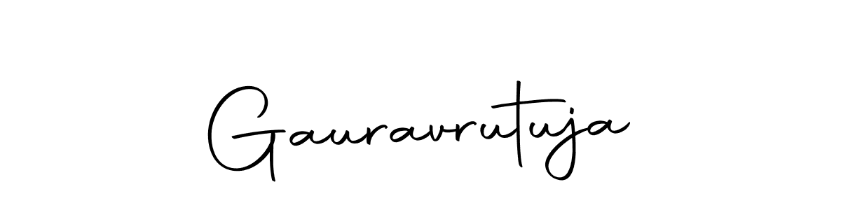 Similarly Autography-DOLnW is the best handwritten signature design. Signature creator online .You can use it as an online autograph creator for name Gauravrutuja. Gauravrutuja signature style 10 images and pictures png